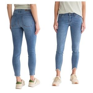 Kut from the Kloth Carlo ankle skinny distressed he skinny jeans and